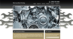 Desktop Screenshot of bens24hourtowing.com